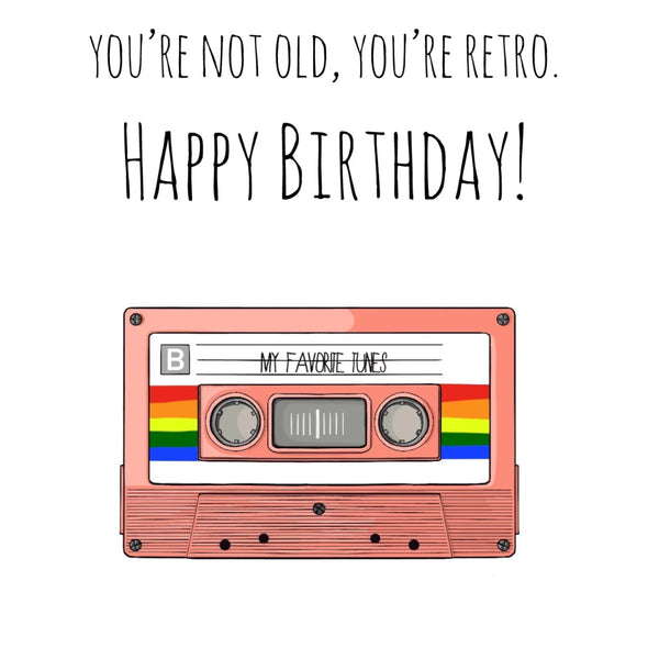 Card: Retro Birthday