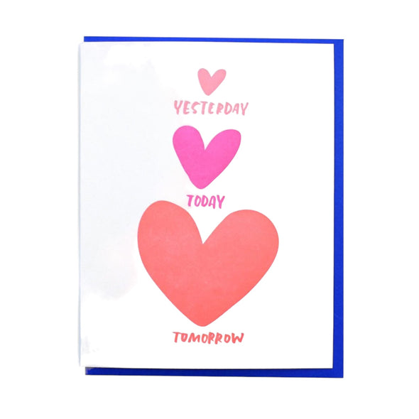 Card: Yesterday Today Tomorrow