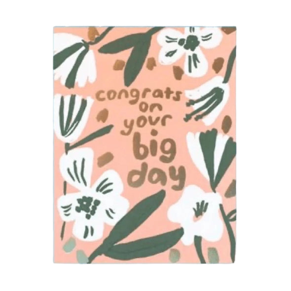 Card: Big Day Congrats