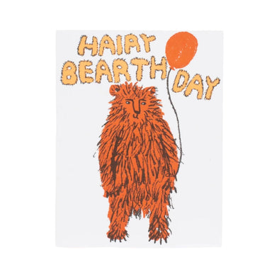 Card: Hairy Bearthday