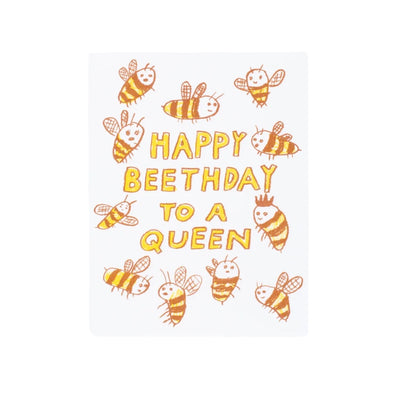 Card: Beethday Queen