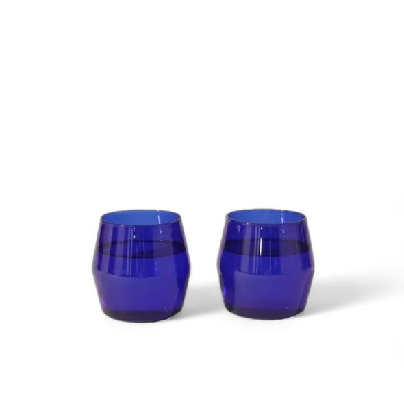 Century Glass Set: Cobalt