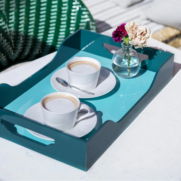 Lacquered Tray: Large