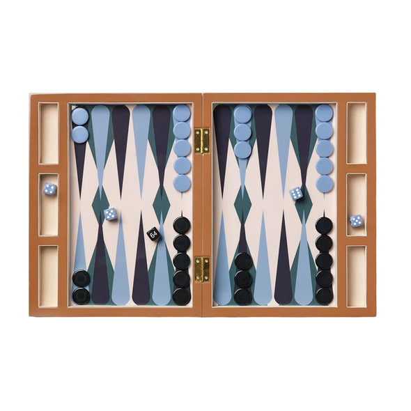Lacquered Backgammon
