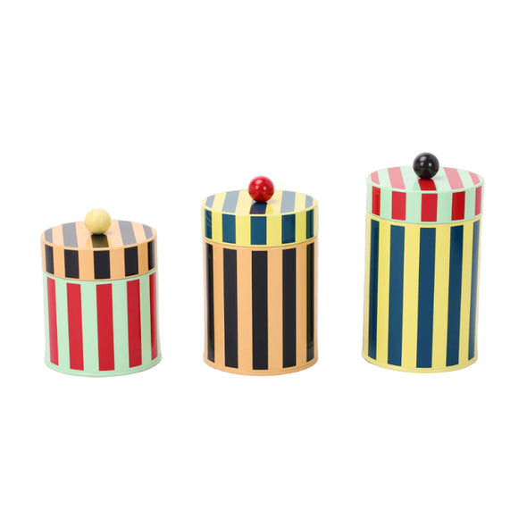 Dusen Dusen: Striped Canister Set