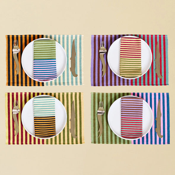 Dusen Dusen: Dual Stripe Placemats