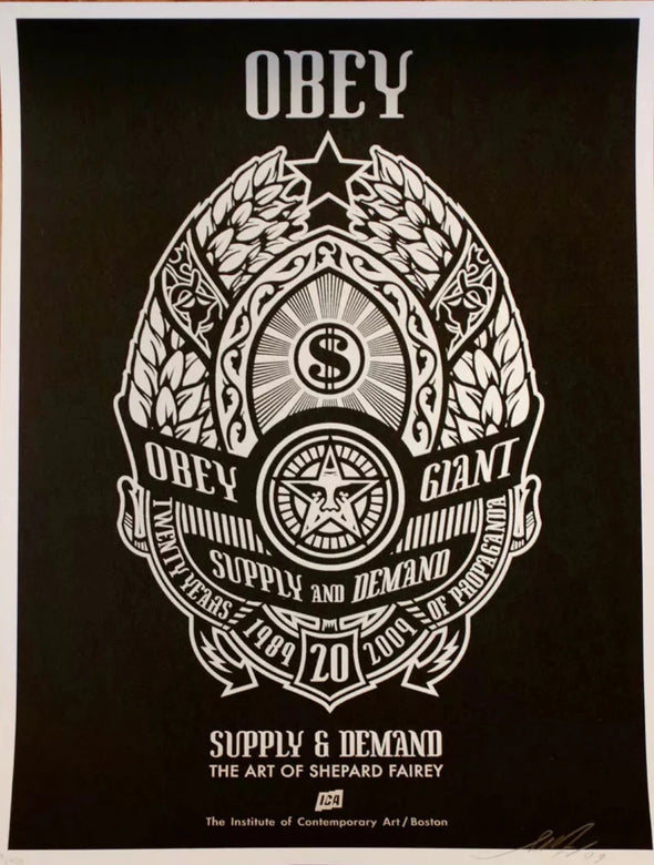 Shepard Fairey Supply and Demand Limited Edition Print