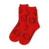 Socks: Red Happy