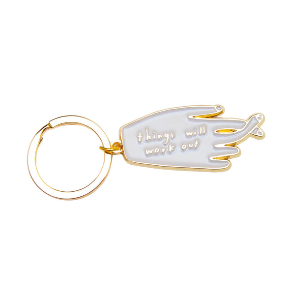 Things Will Work Out Keychain