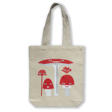 Friendly Mushroom Tote Bag