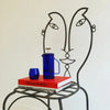 Cobalt Glass French Press