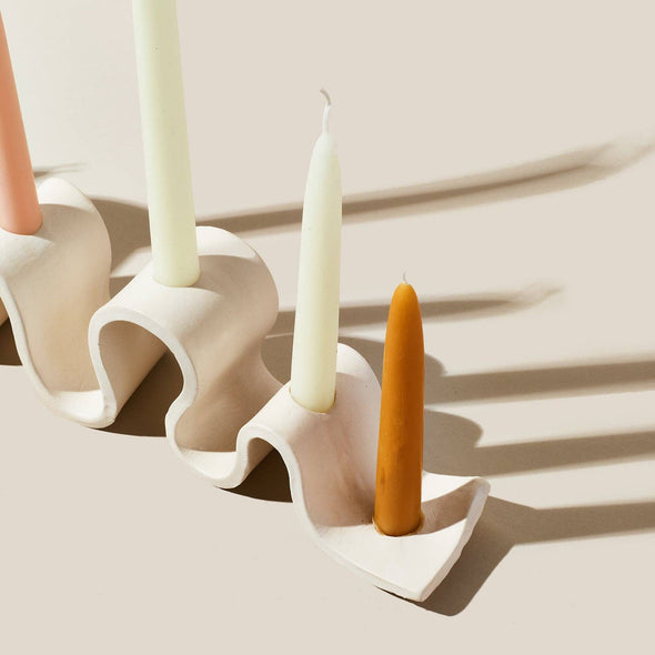 Weylyn Candelabra: Cream