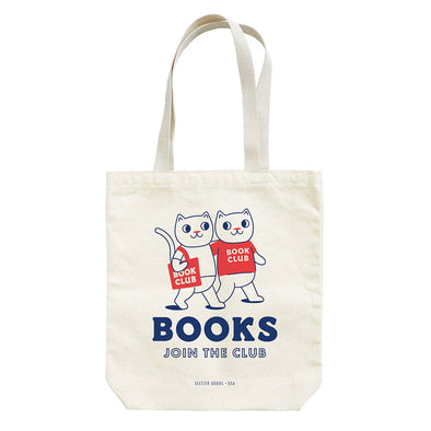 Tote: Book Club Cats