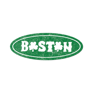 Sticker: Lucky Boston