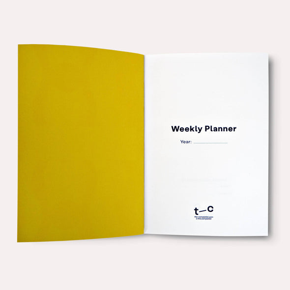 Casetta Undated Weekly Planner