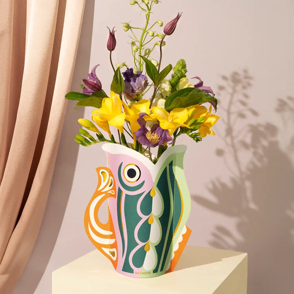 Mini Paper Vase: Fish
