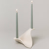Drape Candelabra: Bone