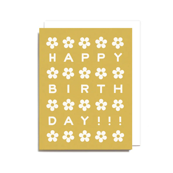 Birthday Daisies Card