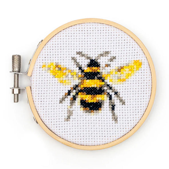 Mini Cross Stitch Kit: Bee