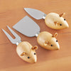 Cheese Knives Mice Set