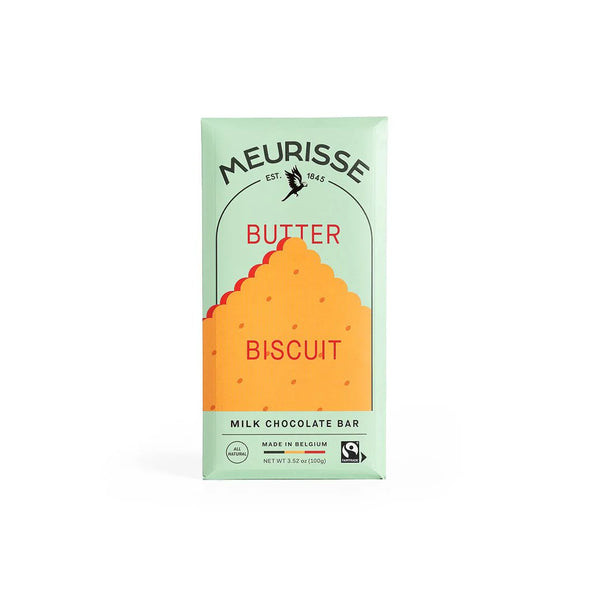 Meurisse Chocolate: Butter Biscuit - Milk Chocolate 39%