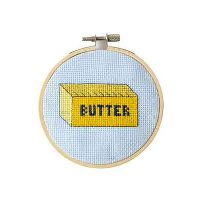Cross Stitch Kit: Butter