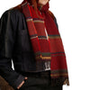 Cassia Crimson Red Scarf