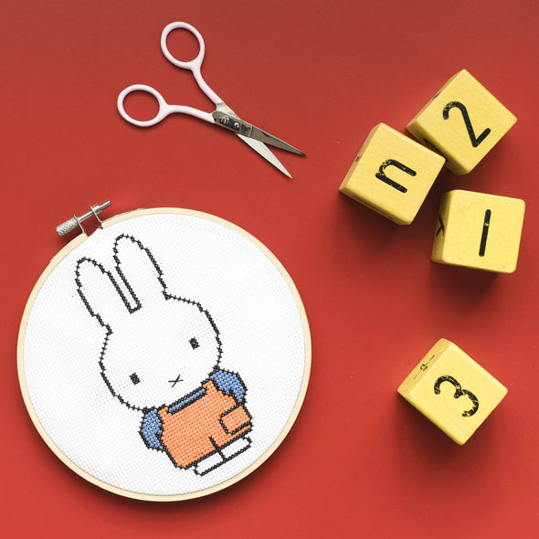 Cross Stitch Kit: Miffy in Dungarees