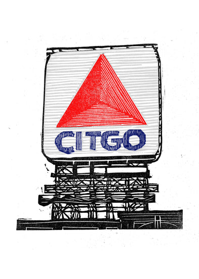 Print: Citgo Sign By ANA