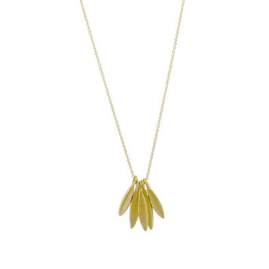 Necklace: Five Leaf