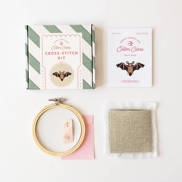 Cross Stitch Kit: Bat