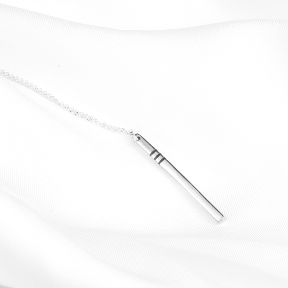 Spirit: Silver Drop Necklace