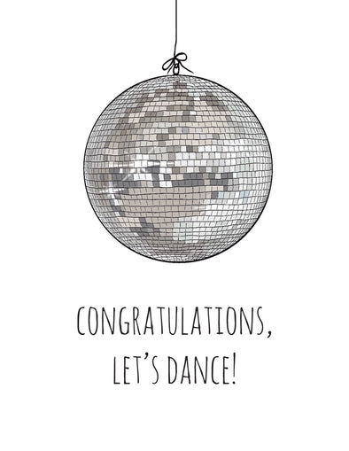 Card: Let's Dance