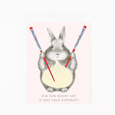 Card: Dim Sum Bunny