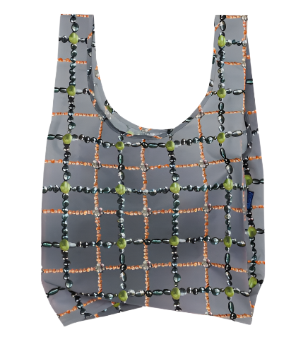 Baggu: Beaded Plaid