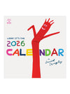 David Shrigley 2026 Wall Calendar