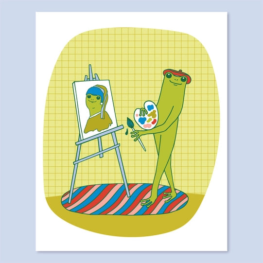 Print: Artist Frog
