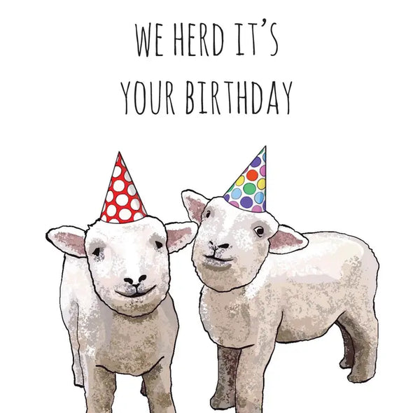 Card: Herd It's Your Birthday