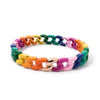 Bracelet: Twisted Colored Link