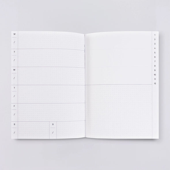 Hinoki Undated Weekly Planner Book