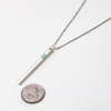 Spirit: Silver Drop Necklace