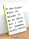 Sketchbook: Be An Artist