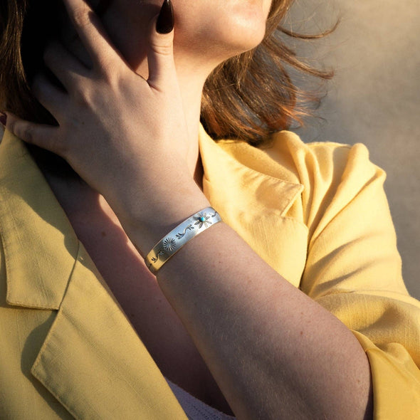 Stamp Dancer: Winter Garden Cuff Bracelet