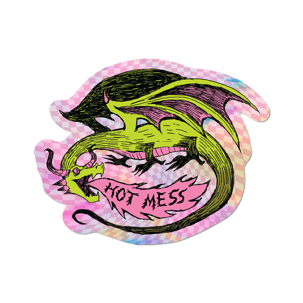 Sticker: Hot Mess