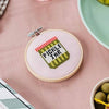 Cross Stitch Kit: Pickle Jar
