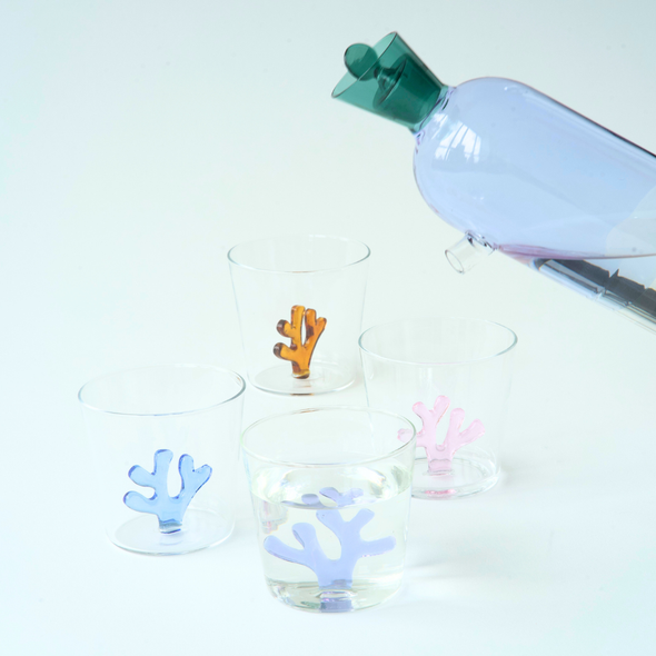Color Block Water Carafe