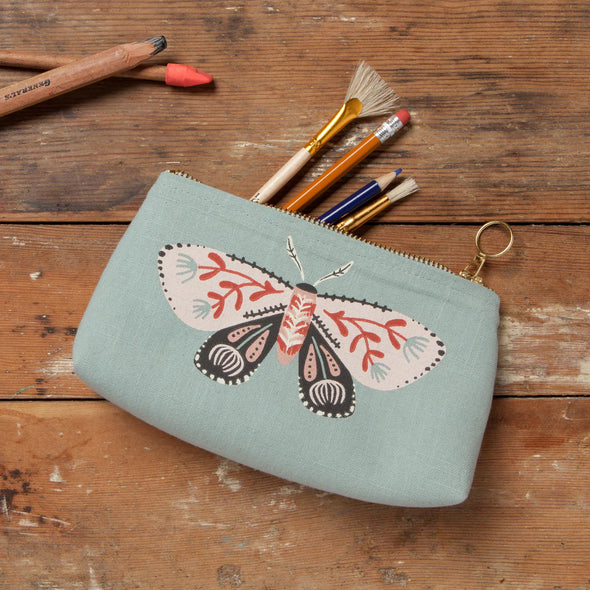 Far And Away Pencil and Cosmetic Bag