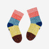 Color Band House Socks: Poppy Teal