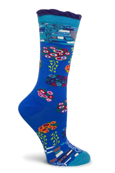 Socks: Japonism Blue