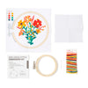 Mini Cross Stitch Kit: Flowers